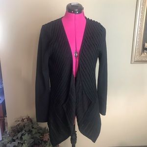 Eileen Fisher Black Knit Cardigan
